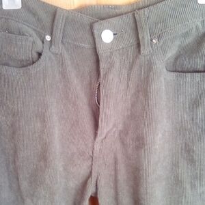 Women's Corduroy Boot Cut Jeans - Olive